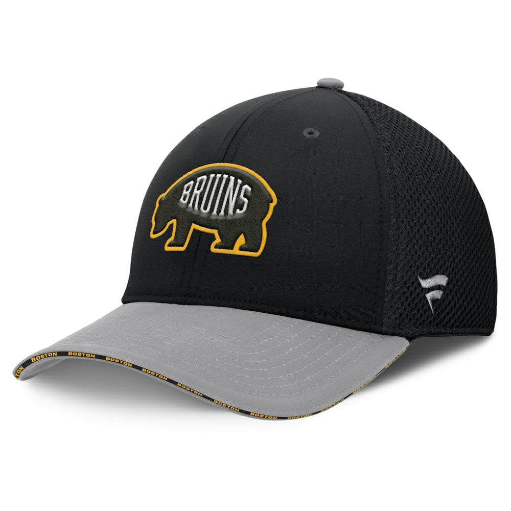 Boston Bruins Fanatics Fundamentals Span Flex Hat
