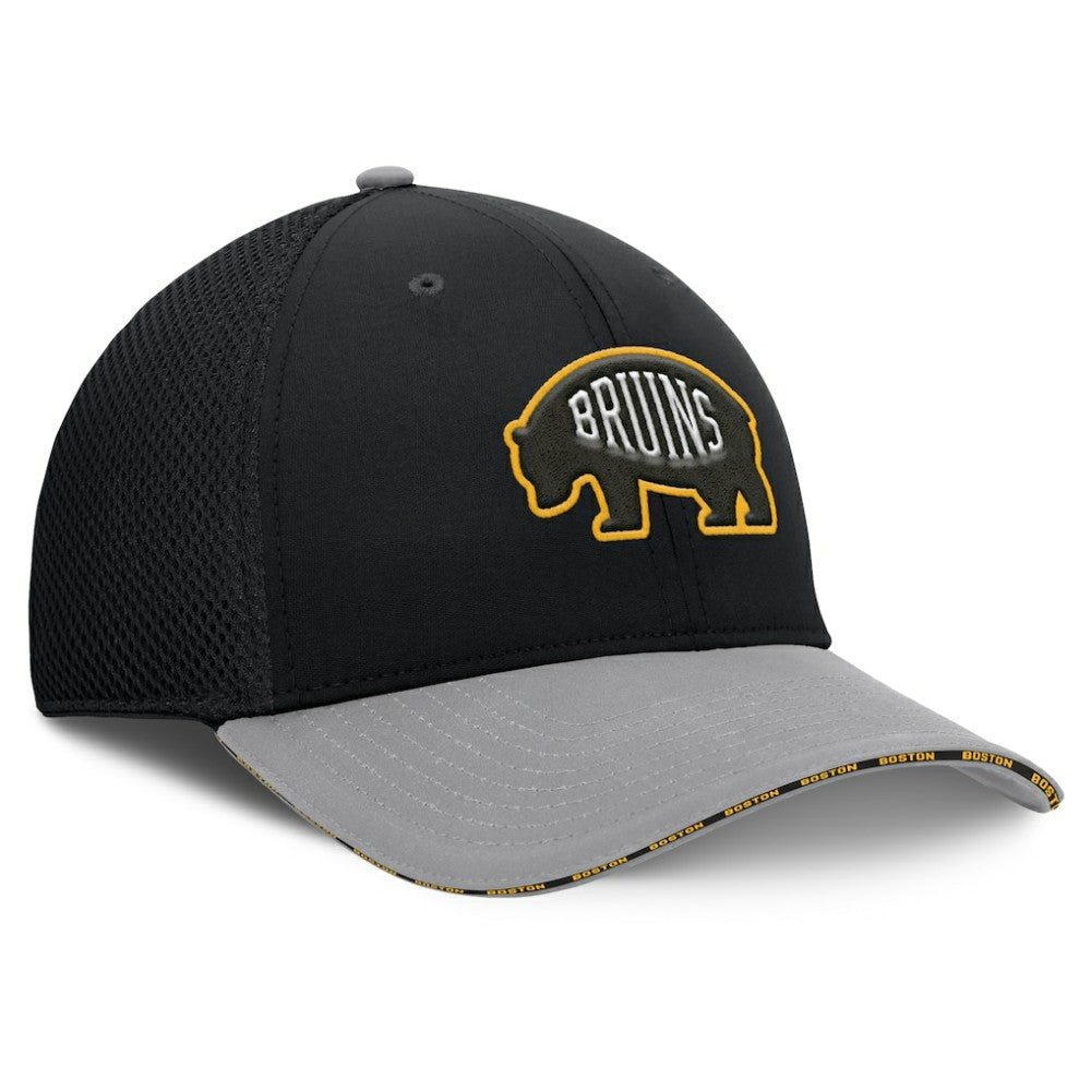 Boston Bruins Fanatics Fundamentals Span Flex Hat