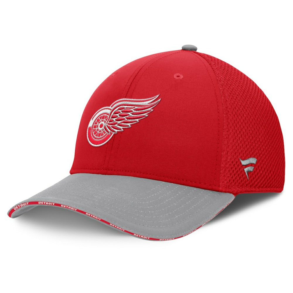 Detroit Red Wings Fanatics Fundamentals Span Flex Hat