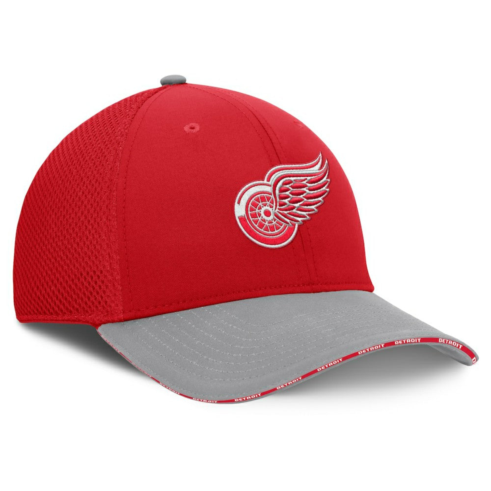 Detroit Red Wings Fanatics Fundamentals Span Flex Hat