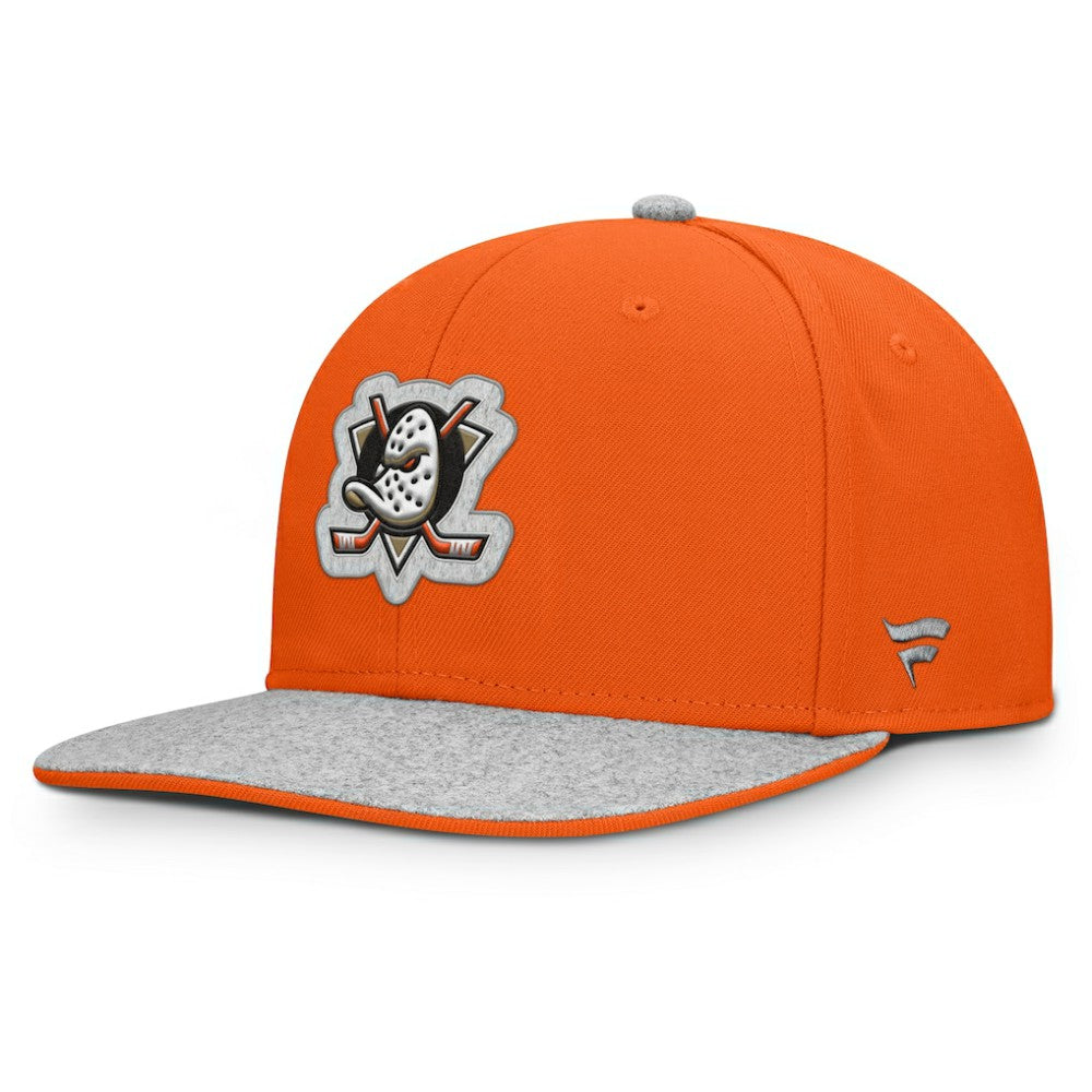 Anaheim Ducks Fanatics Fundamentals Loden Snapback Hat