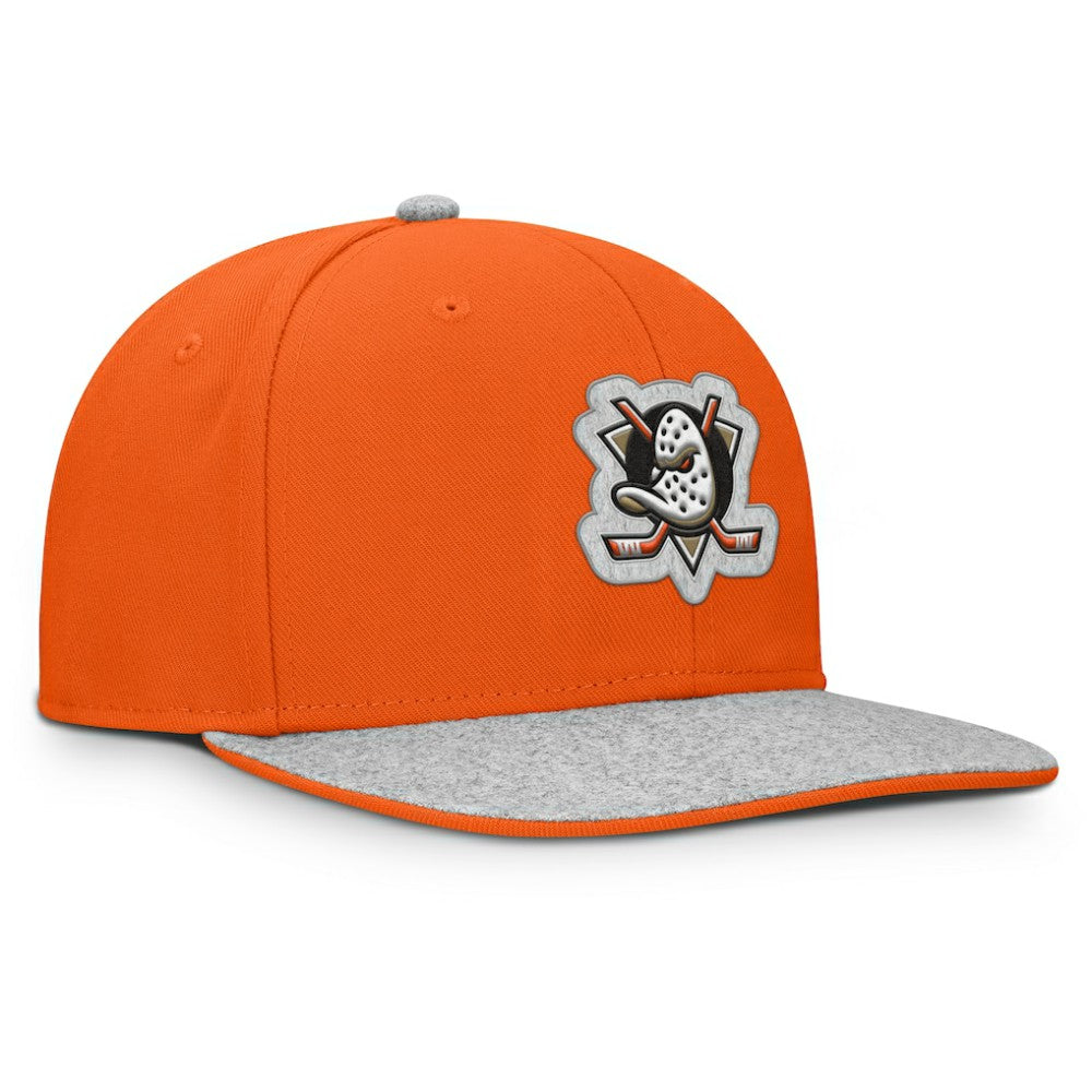 Anaheim Ducks Fanatics Fundamentals Loden Snapback Hat