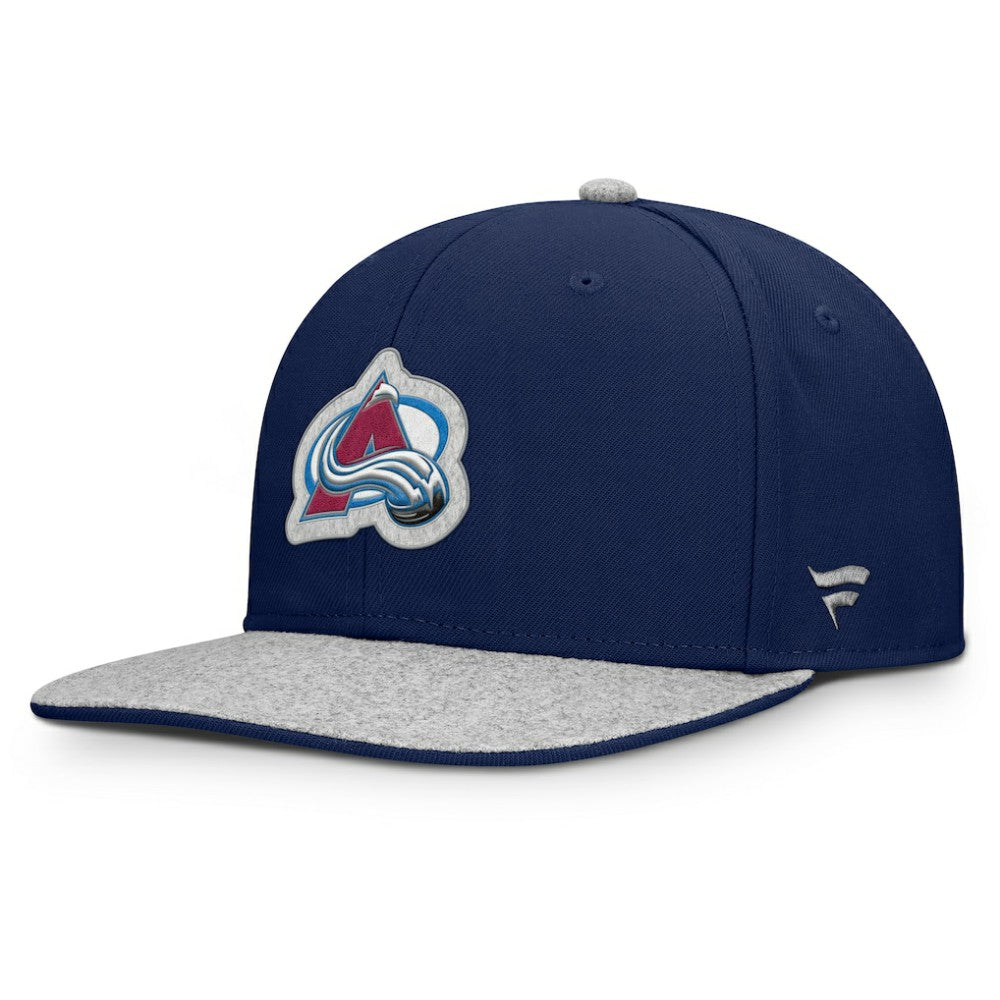 Colorado Avalanche Fanatics Fundamentals Loden Snapback Hat