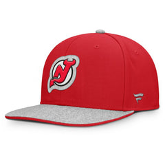 New Jersey Devils Fanatics Fundamentals Loden Snapback Hat