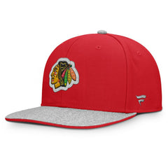 Chicago Blackhawks Fanatics Fundamentals Loden Snapback Hat