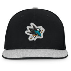 San Jose Sharks Fanatics Fundamentals Loden Snapback Hat