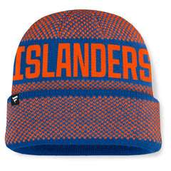 New York Islanders Fanatics Fundamentals Shelter Cuffed Knit Hat