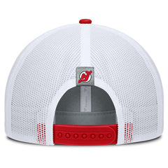 New Jersey Devils Fanatics Fundamental Adapt Trucker Adjustable Hat