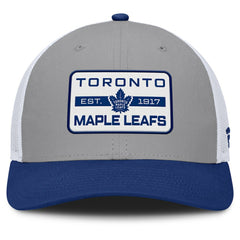 Toronto Maple Leafs Fanatics Fundamental Adapt Trucker Adjustable Hat