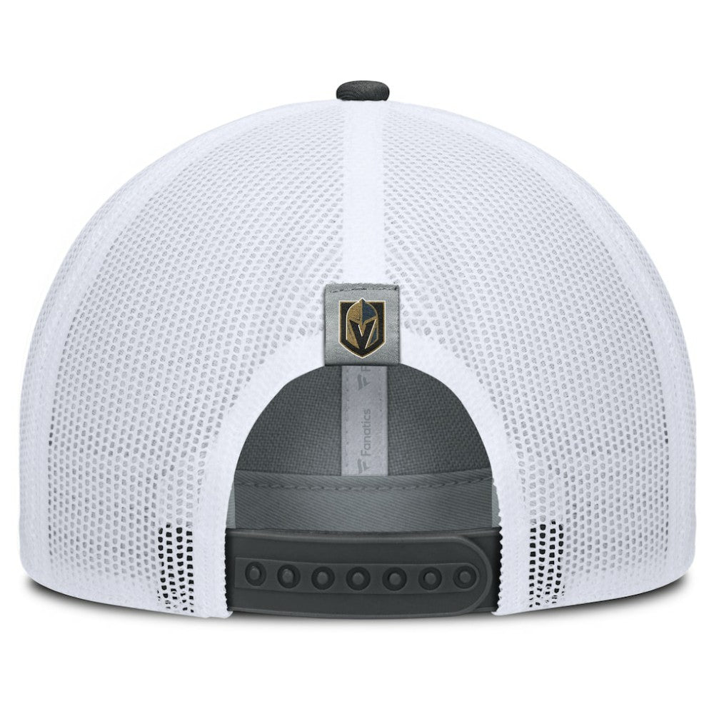 Vegas Golden Knights Fanatics Fundamental Adapt Trucker Adjustable Hat