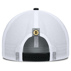 Boston Bruins Fanatics Fundamental Adapt Trucker Adjustable Hat