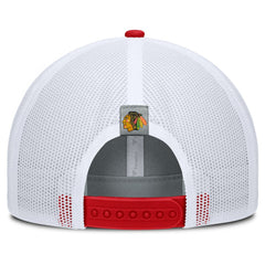 Chicago Blackhawks Fanatics Fundamental Adapt Trucker Adjustable Hat