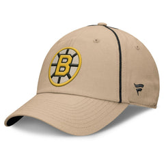 Boston Bruins Fanatics Heritage Setoff Adjustable Hat