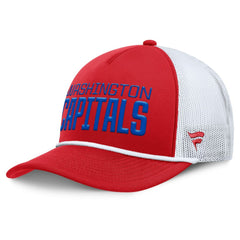 Washington Capitals Fanatics Heritage Dutch A-Frame Trucker Adjustable Hat