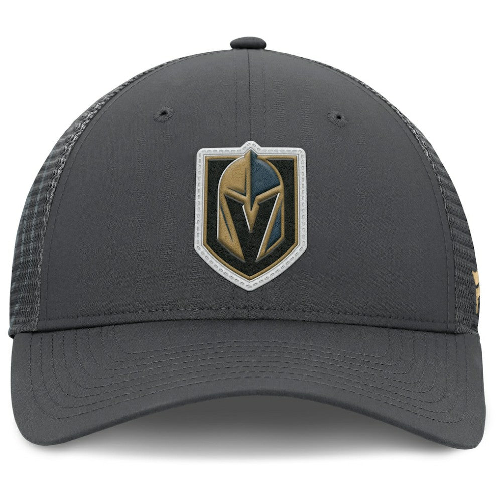 Vegas Golden Knights Fanatics Authentic Pro Home Ice Trucker Adjustable Hat