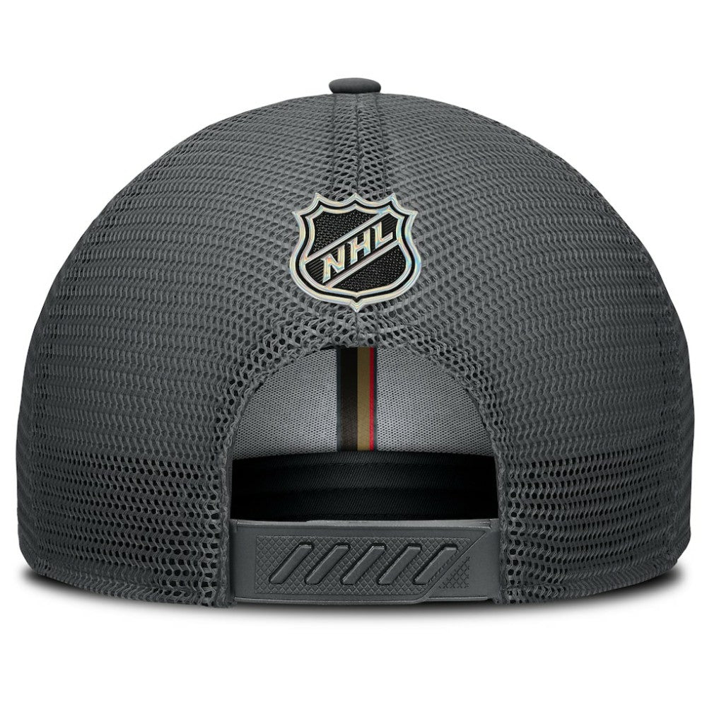 Vegas Golden Knights Fanatics Authentic Pro Home Ice Trucker Adjustable Hat