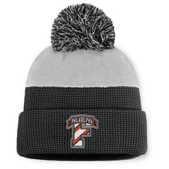 Philadelphia Flyers Fanatics Authentic Pro Home Ice Cuffed Knit Hat with Pom