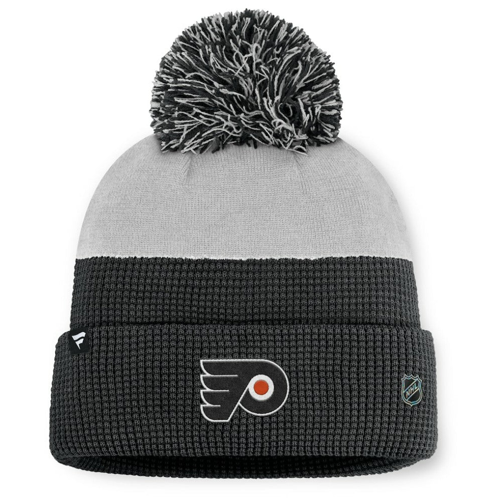 Philadelphia Flyers Fanatics Authentic Pro Home Ice Cuffed Knit Hat with Pom