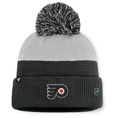 Philadelphia Flyers Fanatics Authentic Pro Home Ice Cuffed Knit Hat with Pom