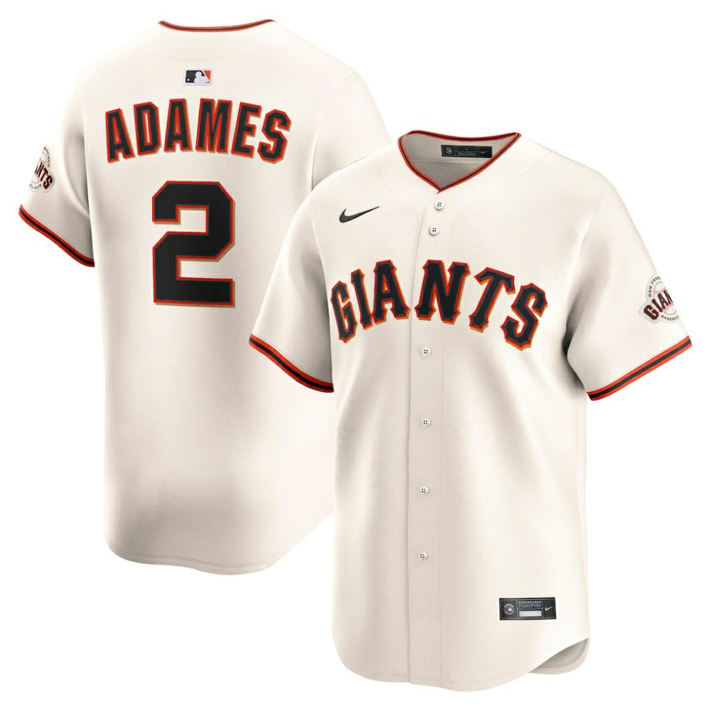 Willy Adames San Francisco Giants Home Limited Player Jersey - Cream | Nike