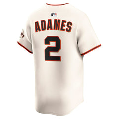 Willy Adames San Francisco Giants Home Limited Player Jersey - Cream | Nike
