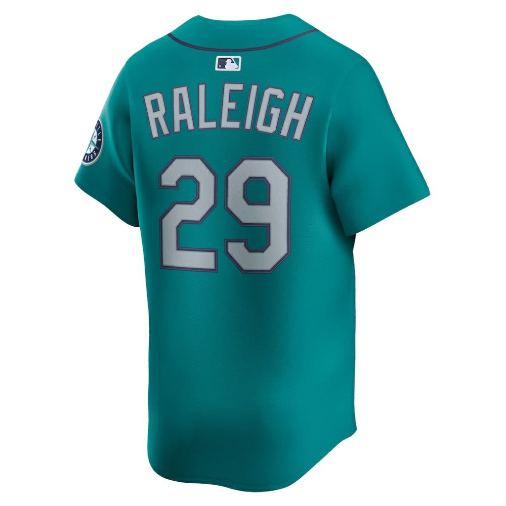 Cal Raleigh Seattle Mariners Alternate Limited Jersey - Teal | Nike