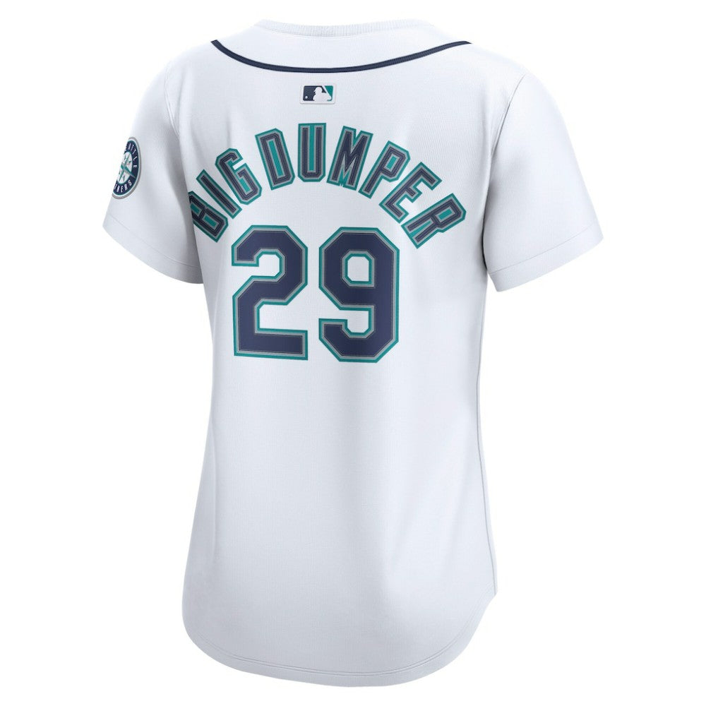 Cal Raleigh Seattle Mariners Women's Home Limited Player Jersey - White | Nike