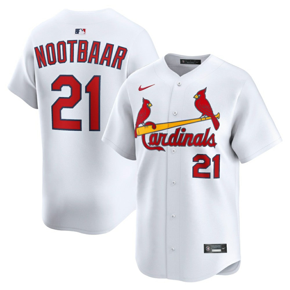 Lars Nootbaar St. Louis Cardinals Home Limited Player Jersey - White | Nike