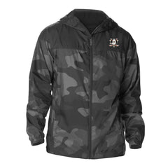 Anaheim Ducks Columbia Camo Flash Challenger Omni-Shade Full-Zip Hoodie Windbreaker