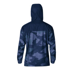 Columbus Blue Jackets Columbia Camo Flash Challenger Omni-Shade Full-Zip Hoodie Windbreaker