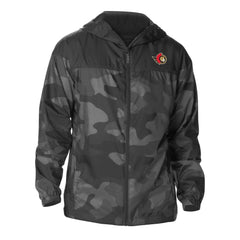Ottawa Senators Columbia Camo Flash Challenger Omni-Shade Full-Zip Hoodie Windbreaker