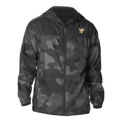 Pittsburgh Penguins Columbia Camo Flash Challenger Omni-Shade Full-Zip Hoodie Windbreaker