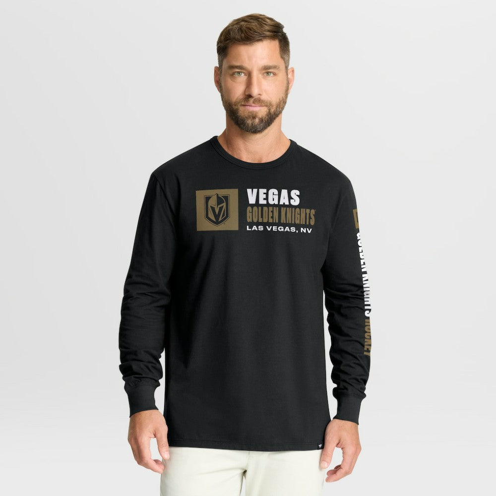 Vegas Golden Knights Fanatics Goal Crease Legacy Long Sleeve T-Shirt