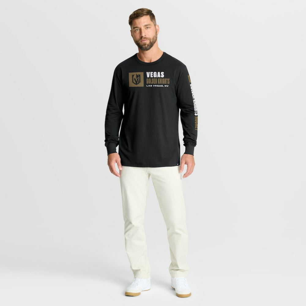 Vegas Golden Knights Fanatics Goal Crease Legacy Long Sleeve T-Shirt