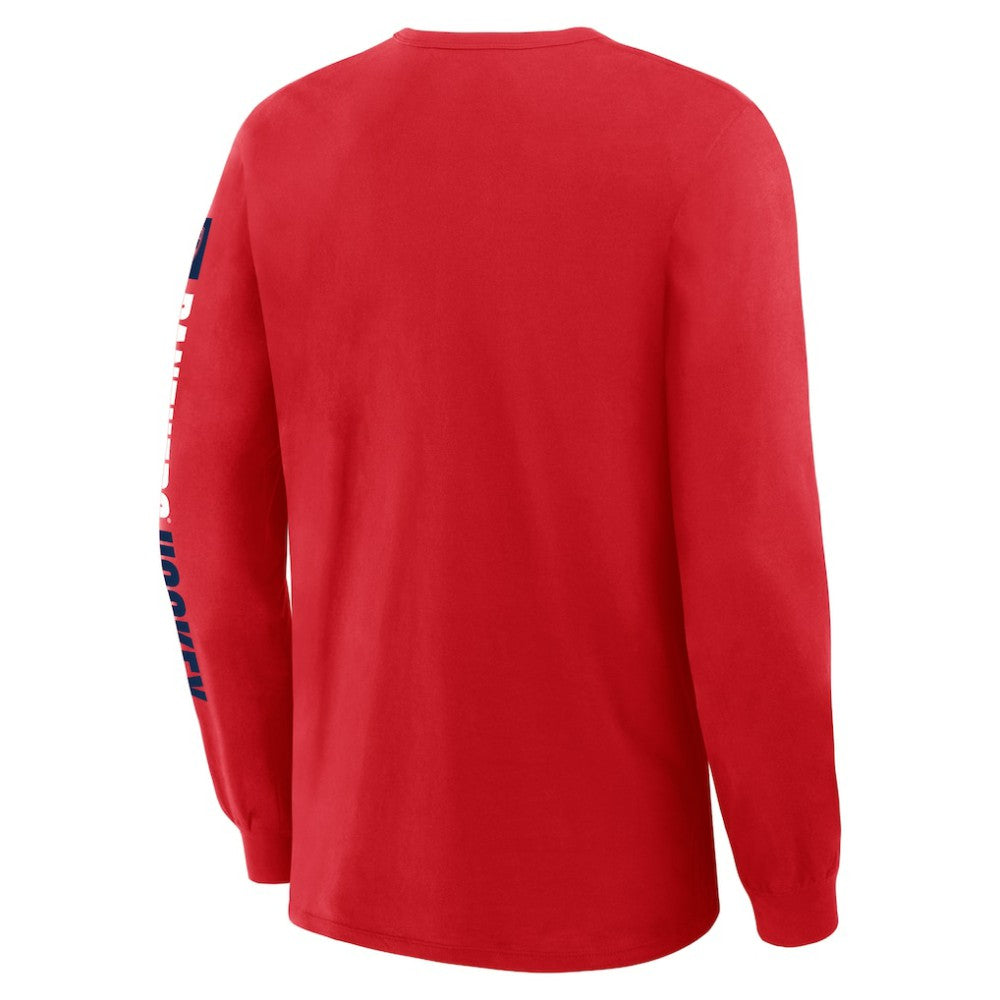 Florida Panthers Fanatics Goal Crease Legacy Long Sleeve T-Shirt