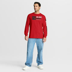 New Jersey Devils Fanatics Goal Crease Legacy Long Sleeve T-Shirt