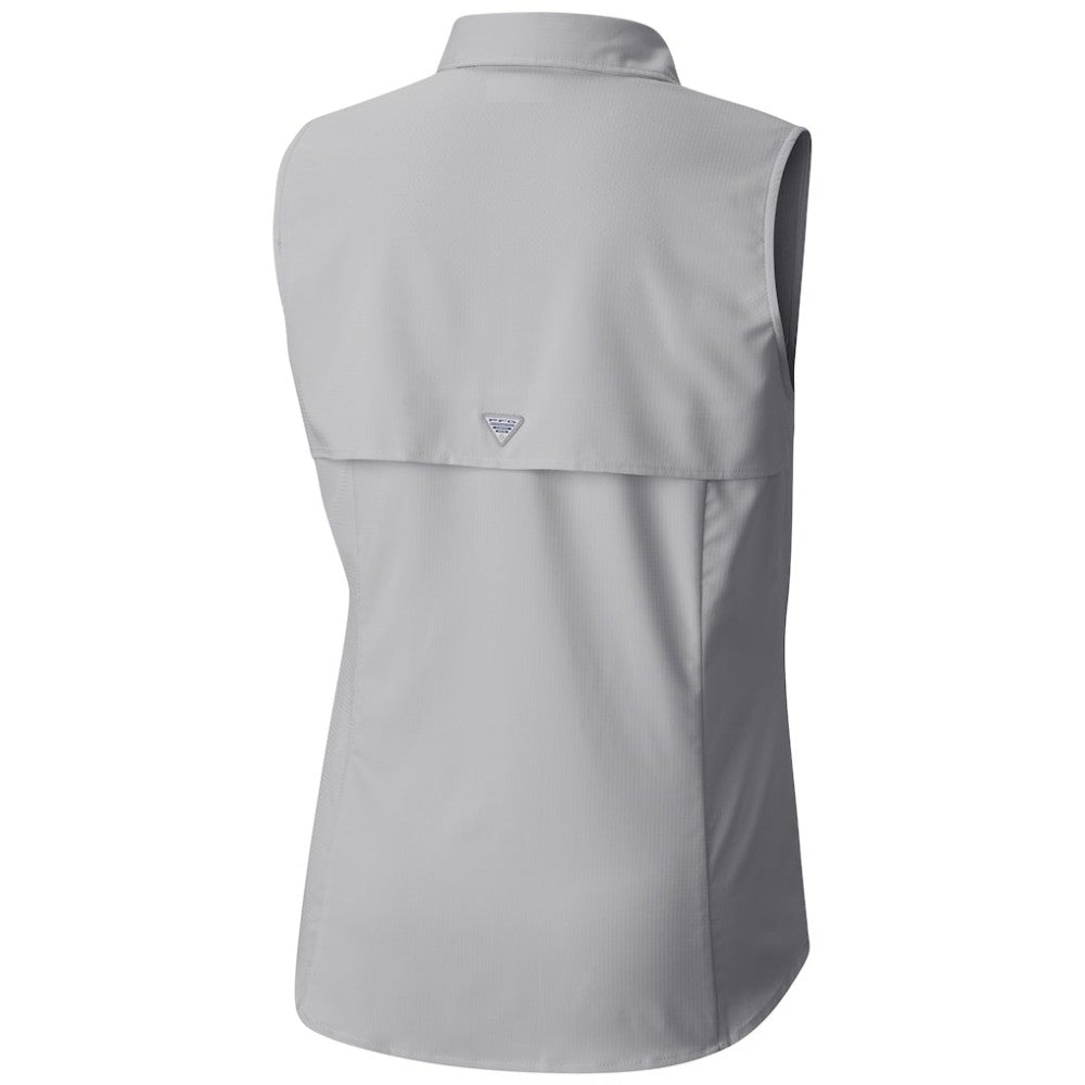 Utah Mammoth Columbia Women's Tamiami Omni-Shade Sleeveless Button-Up Shirt