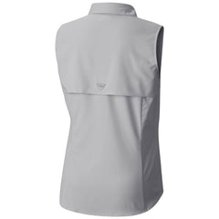 Utah Mammoth Columbia Women's Tamiami Omni-Shade Sleeveless Button-Up Shirt