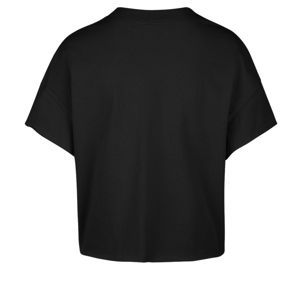 David Pastrnak Boston Bruins '47 Women's Elation Name & Number Oversized Notch Neck T-Shirt