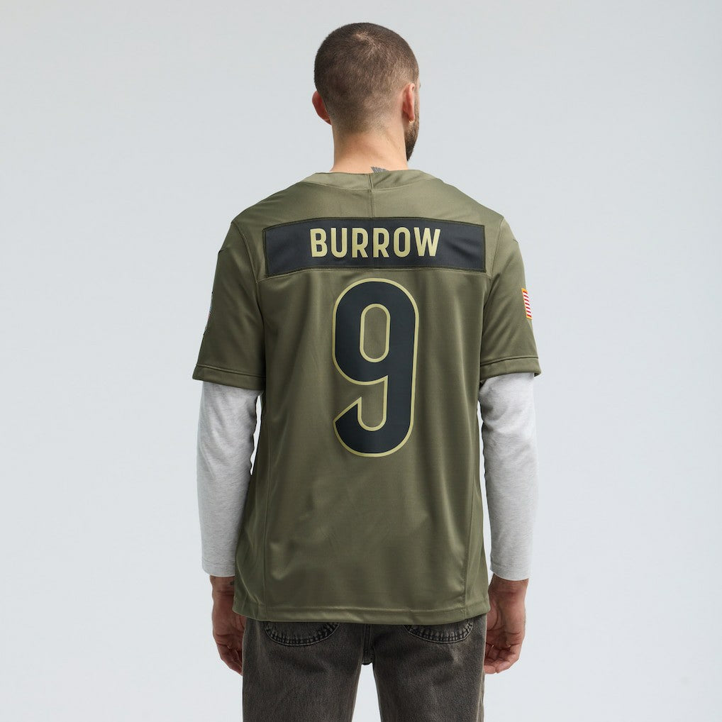 NFL Cincinnati Bengals Joe Burrow  2025 Salute to Service Limited Jersey