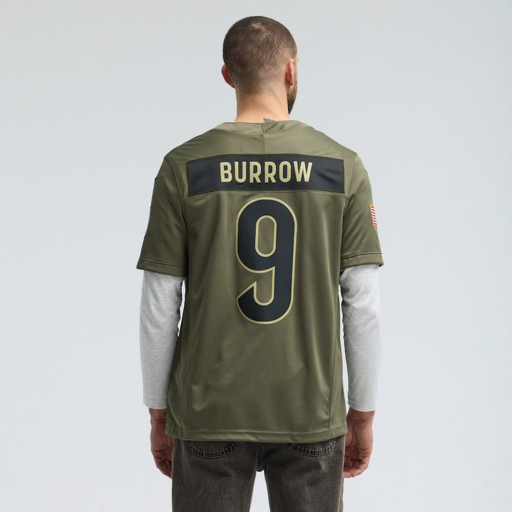 NFL Cincinnati Bengals Joe Burrow  2025 Salute to Service Limited Jersey