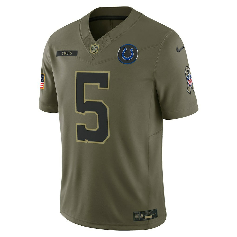 NFL Indianapolis Colts Anthony Richardson Sr.  2025 Salute to Service Limited Jersey