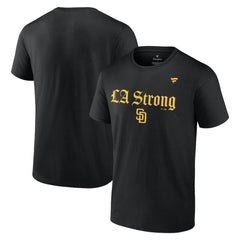 San Diego Padres Unisex LA Strong T-Shirt - Black
