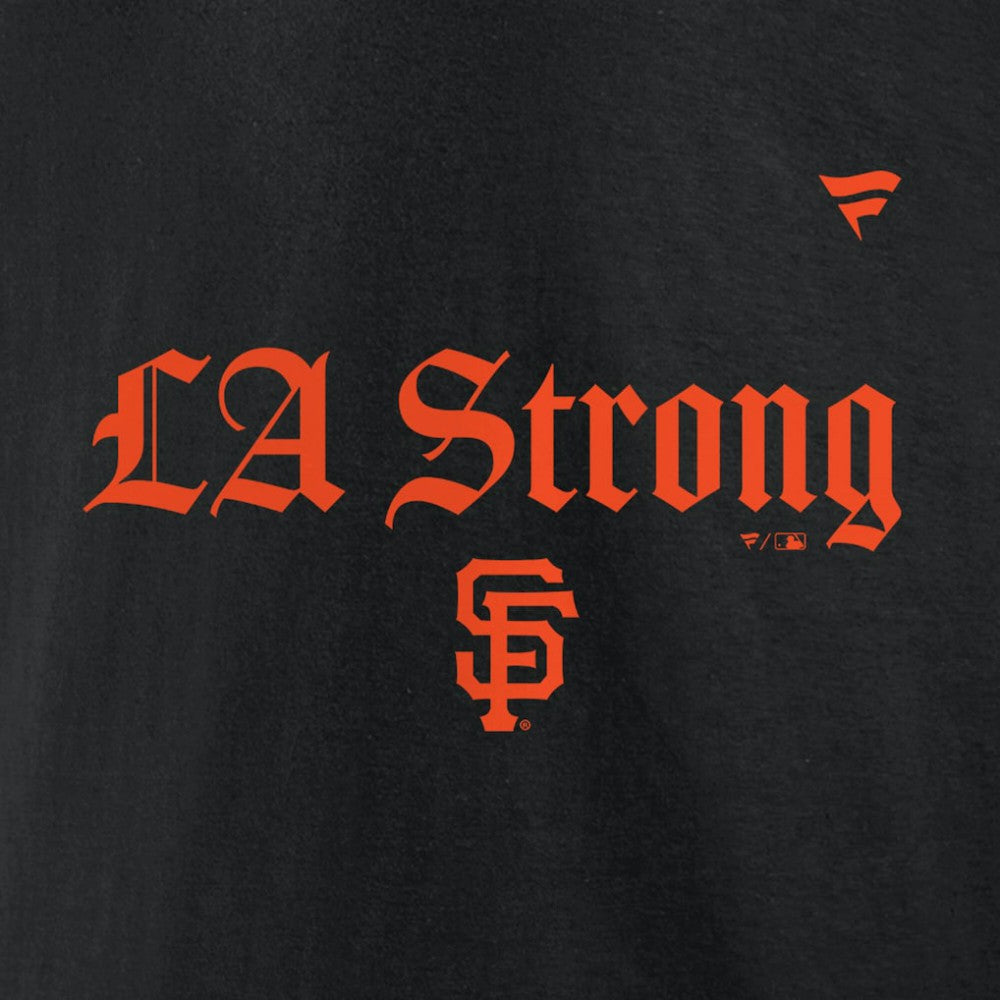San Francisco Giants Unisex LA Strong T-Shirt - Black