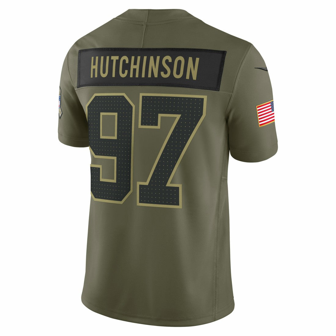 NFL Detroit Lions Aidan Hutchinson  2025 Salute to Service Limited Jersey