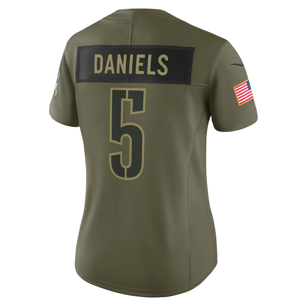 NFL Washington Commanders Jayden Daniels  Women's 2025 Salute to Service Limited Jersey