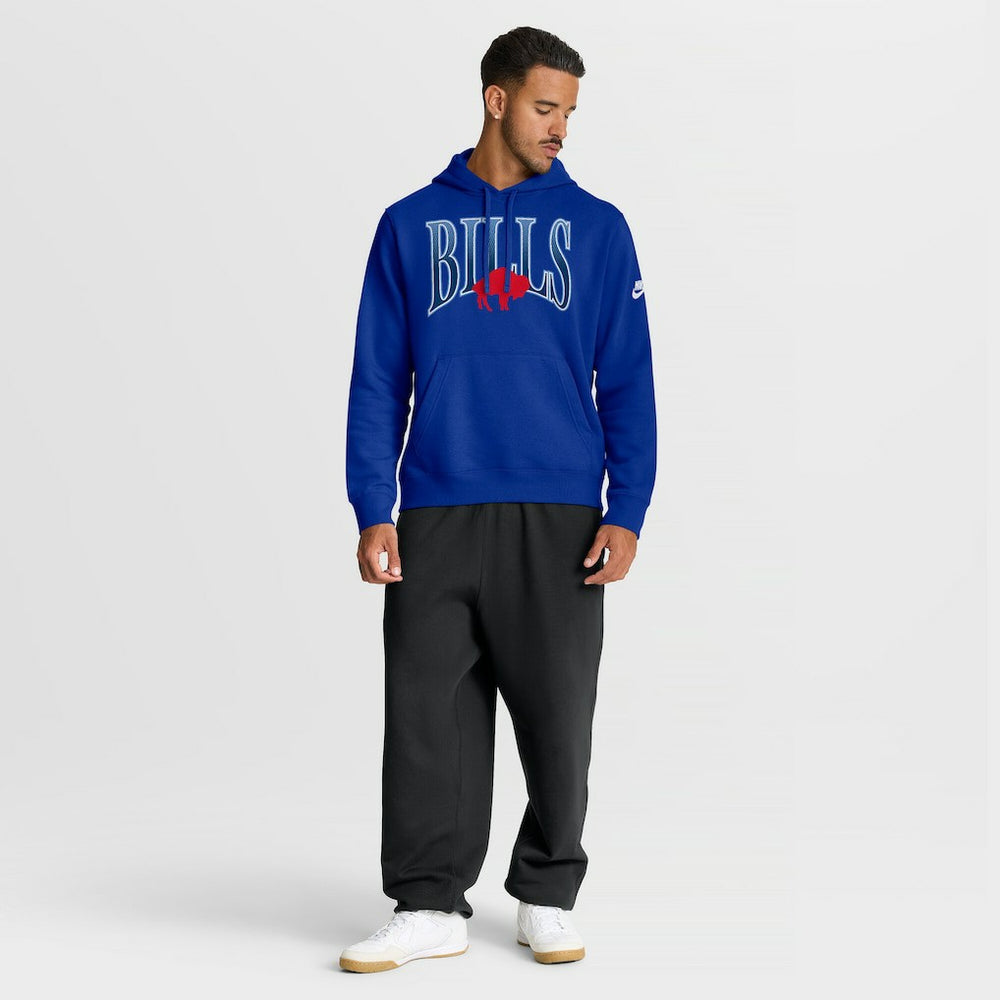 NFL Buffalo Bills Full Blitz Club Fleece Pullover Hoodie