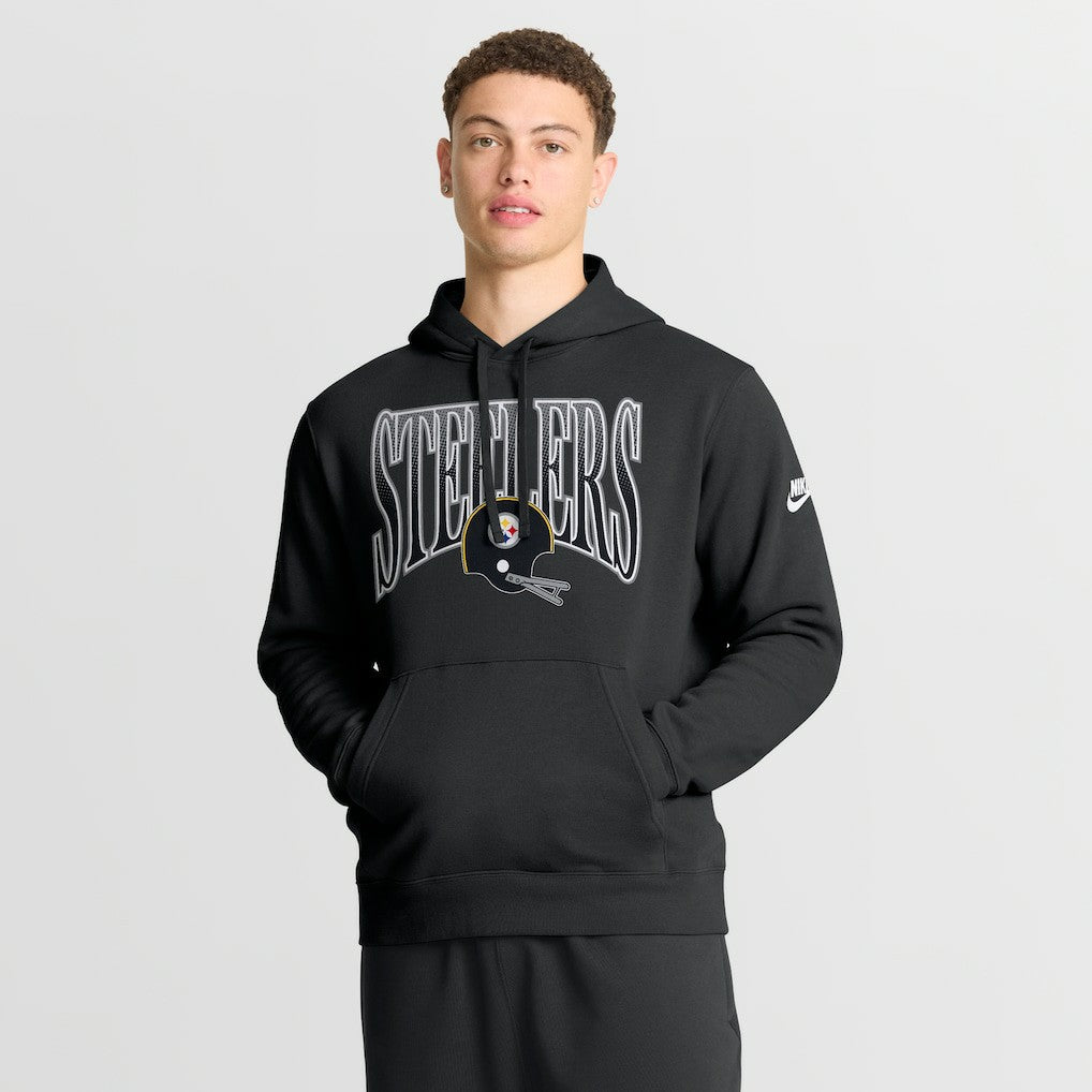 NFL Pittsburgh Steelers Full Blitz Club Fleece Pullover Hoodie