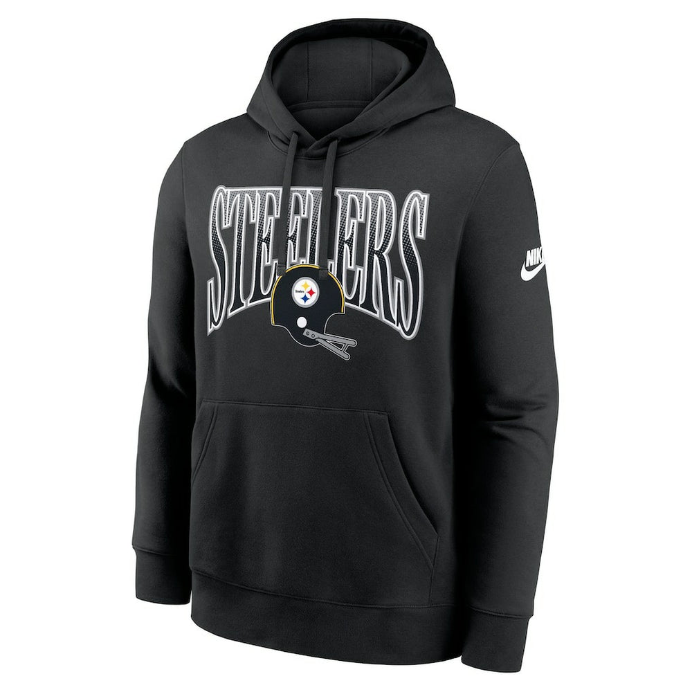 NFL Pittsburgh Steelers Full Blitz Club Fleece Pullover Hoodie
