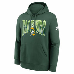 NFL Green Bay Packers Full Blitz Club Fleece Pullover Hoodie